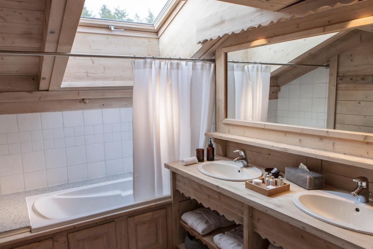 Le Cerf Amoureux Chalet Prive & Spa Sallanches Exterior foto